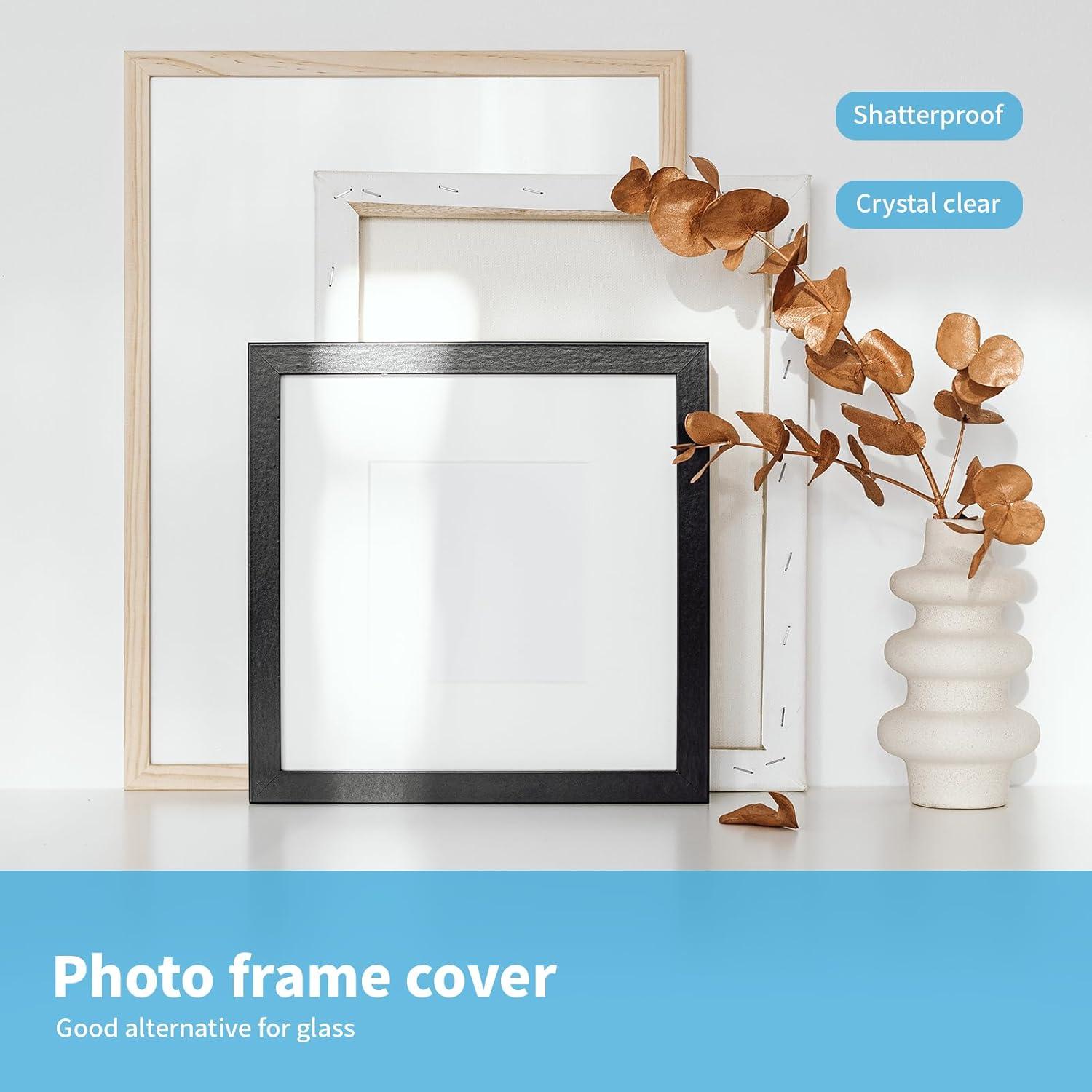 imageArt3d 2 Pack 18quot Thick Plexiglass Sheets  36quot x 24quot PET Clear Acrylic Sheets for Art Design Craft Projects Signs DIY in Home Wedding Festival Party Office and More24  48  1mm Thick