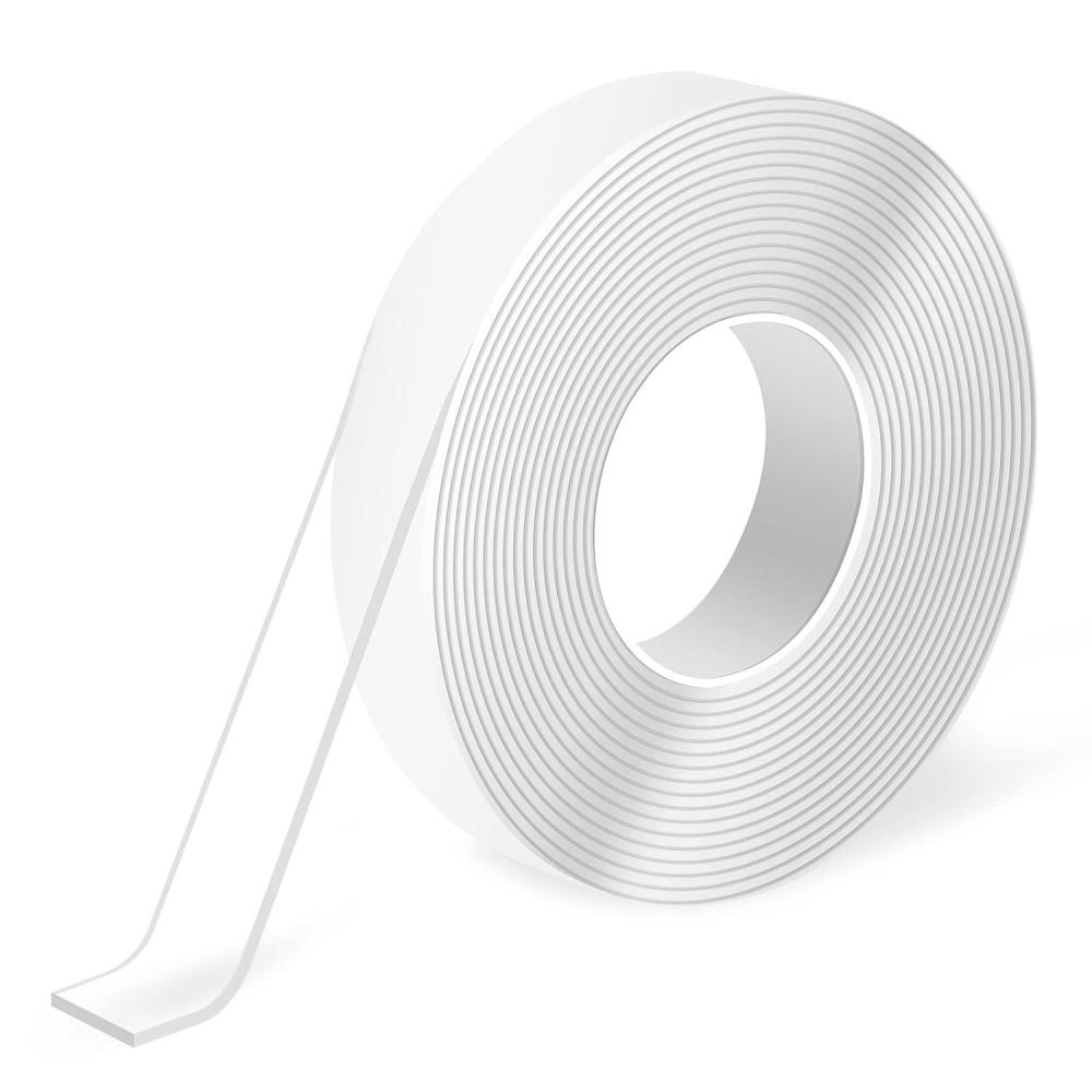 imageArt3d DoubleSided Mounting Tape 10FT Multipurpose Removable Adhesive Foam Tape Transparent Household112 x 12 x 10