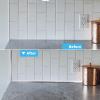 imageArt3d 10 Ft Peel and Stick Flexible Vinyl Molding Trim for Wall Tile Edges Kitchen backsplash Mirrior Frame in WhiteStainless Steel