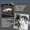 imageArt3d 2 Pack 18quot Thick Plexiglass Sheets  36quot x 24quot PET Clear Acrylic Sheets for Art Design Craft Projects Signs DIY in Home Wedding Festival Party Office and More12 x 12  6mm Thick