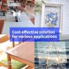 imageArt3d 2 Pack 18quot Thick Plexiglass Sheets  36quot x 24quot PET Clear Acrylic Sheets for Art Design Craft Projects Signs DIY in Home Wedding Festival Party Office and More59 x 29  3mm Thick