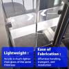 imageArt3d 2 Pack 18quot Thick Plexiglass Sheets  36quot x 24quot PET Clear Acrylic Sheets for Art Design Craft Projects Signs DIY in Home Wedding Festival Party Office and More36 X 48  6mm Thick
