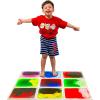 imageArt3d Liquid Sensory Floor Tiles 30 x 30 cm Playroom Dance Floor Square Colourful 4 TilesMulticolor