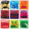 imageArt3d Liquid Fusion Activity Play Centers for Children Toddler Teens 12quot X 12quot Pack of 9 TilesMulticolored  Round Corner