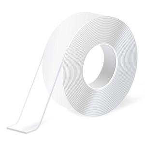 imageArt3d DoubleSided Mounting Tape 10FT Multipurpose Removable Adhesive Foam Tape Transparent Household124 x 2 x 10