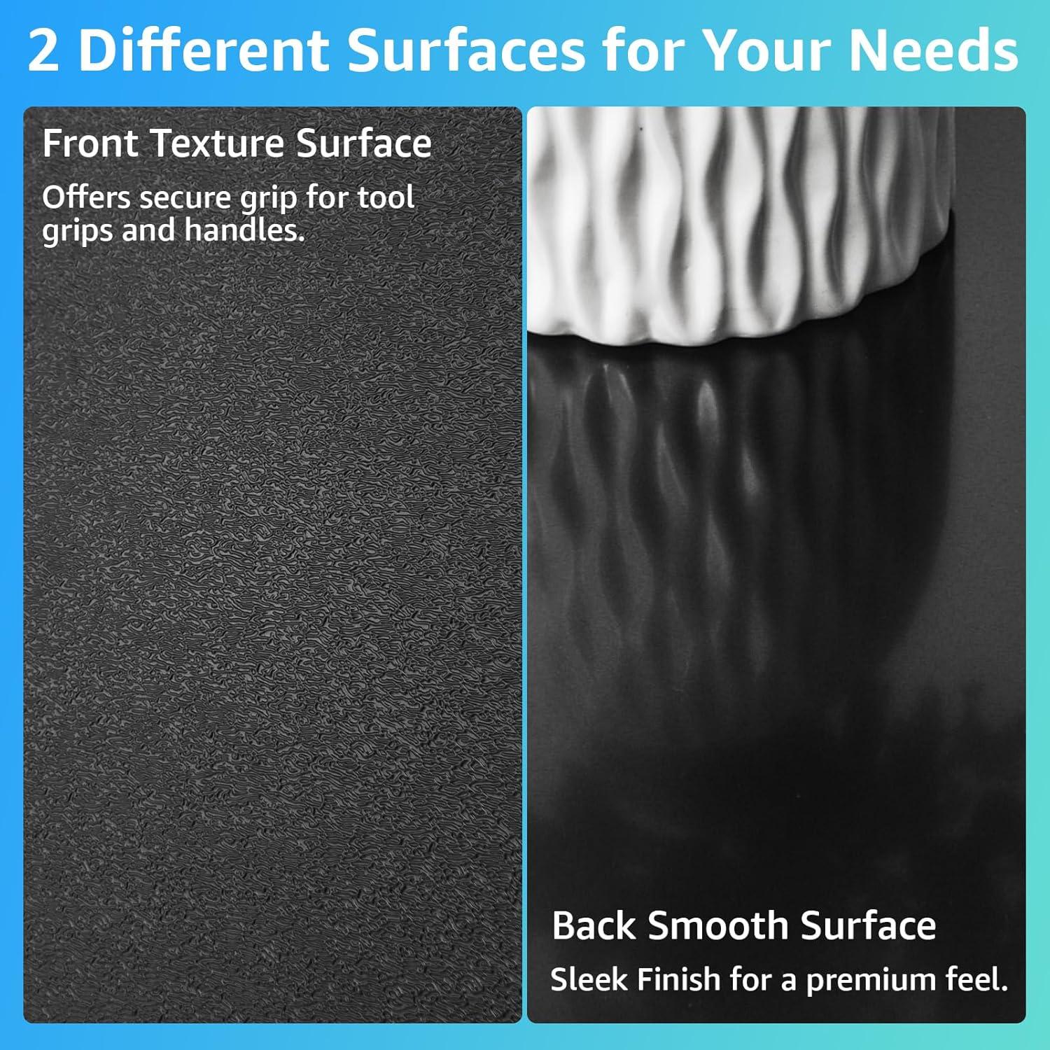 imageArt3d ABS Plastic Sheets 116 Inch Thick 8quotx12quot 2 Pack  Thermoform TwoSided Rigid ABS Sheet Textured Plastic Front ampamp Smooth Back24 x 36  3mm Thick