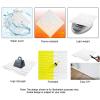 imageArt3d 12 Pack 3D Wave Design Wall panels 197quotx197quot PVC Panel for Interior Wall Decor Living Room Office TV Background WhiteWave White