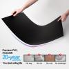 imageArt3d 12Pack Smooth Drop Ceiling Tile 2ft x 2ft  FireRated Waterproof Reusable  Premium PVC No Sag and Breakage  Cover 48 Sq Ft BlackBlack1