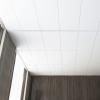 imageArt3d 12Pack Smooth Drop Ceiling Tile 2ft x 2ft  FireRated Waterproof Reusable  Premium PVC No Sag and Breakage  Cover 48 Sq Ft BlackWhite