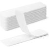 imageArt3d 16 Sets Hook and Loop Tape Sticky Back1 inx 4 in DoubleSided Adhesive StripHeavy DutyWhite