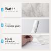 imageArt3d 173quot x 120quot Pack Of 1 Wall Panel Marble BlackWhiteWhite