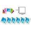 imageArt3d 1Pack Liquid Dance Floor Colorful Home Decor Tile 118quot x 118quot BlueRedBlue