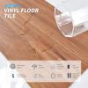 imageArt3d 36Pack 54 Sqft Peel and Stick Floor Tiles Vinyl Plank Flooring Wood Look Adhesive and Waterproof Tile Sticker for Bedroom Living Room Kitchen RV in EbonyRosewood