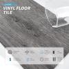 imageArt3d 36Pack 54 Sqft Peel and Stick Floor Tiles Vinyl Plank Flooring Wood Look Adhesive and Waterproof Tile Sticker for Bedroom Living Room Kitchen RV in EbonyEbony