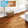 imageArt3d 36Pack 54 Sqft Peel and Stick Floor Tiles Vinyl Plank Flooring Wood Look Adhesive and Waterproof Tile Sticker for Bedroom Living Room Kitchen RV in EbonyRosewood