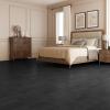 imageArt3d 36Pack 54 Sqft Peel and Stick Floor Tiles Vinyl Plank Flooring Wood Look Adhesive and Waterproof Tile Sticker for Bedroom Living Room Kitchen RV in EbonyBlack