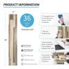imageArt3d 36Pack 54 Sqft Peel and Stick Floor Tiles Vinyl Plank Flooring Wood Look Adhesive and Waterproof Tile Sticker for Bedroom Living Room Kitchen RV in EbonyAged Wood