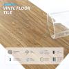 imageArt3d 36Pack 54 Sqft Peel and Stick Floor Tiles Vinyl Plank Flooring Wood Look Adhesive and Waterproof Tile Sticker for Bedroom Living Room Kitchen RV in EbonyAshtree