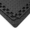 imageArt3d 48 SqFt Eva Puzzle Exercise Mats 24quotx24quot x 12quot Thick Foam Interlocking Tiles for Flooring Workout Gym Equipments Pack of 12Black  12 Tiles  48 Sq Ft  12 Inch