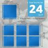 imageArt3d 48 SqFt Eva Puzzle Exercise Mats 24quotx24quot x 12quot Thick Foam Interlocking Tiles for Flooring Workout Gym Equipments Pack of 12Blue  6 Tiles  24 Sq Ft  12 Inch