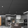 imageArt3d Acoustic Drop Ceiling Tiles 2x2ft 12Pack Soundproof Panels 24x24 for Wall Coverings WhiteRectangle Black
