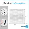 imageArt3d Acoustic Drop Ceiling Tiles 2x2ft 12Pack Soundproof Panels 24x24 for Wall Coverings WhiteWhite  acoustic