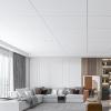 imageArt3d Acoustic Drop Ceiling Tiles 2x2ft 12Pack Soundproof Panels 24x24 for Wall Coverings WhiteWhite