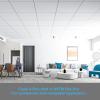 imageArt3d Acoustic Drop Ceiling Tiles 2x2ft 12Pack Soundproof Panels 24x24 for Wall Coverings WhiteWhite1