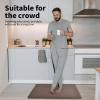 imageArt3d Anti Fatigue Mat  12 Inch Cushioned Kitchen Mat Comfort ampamp Non Slip Cushion for Standing Desk Office or Garage Floor 173quotx28quot BlackBrown