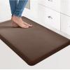 imageArt3d Anti Fatigue Mat  12 Inch Cushioned Kitchen Mat Comfort ampamp Non Slip Cushion for Standing Desk Office or Garage Floor 173quotx28quot BlackBrown