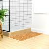 imageArt3d Bamboo Shower Mat for Bathroom Sauna Spa or Outdoor Use NonSlip 24x16 Inch Natural Teak Floor Mat WaterResistant Bath Accessory for Shower Poolside or Wet Surfaces236 x 165 Rectangular