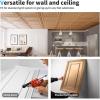 imageArt3d Drop Ceiling Tiles 24x48in White 12Pack Polyvinyl Chloride PVC Glue DownBronze