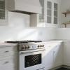 imageArt3d Peel and Stick Backsplash 10Pack Thickened Stick on Subway Tiles Faux Ceramic Tiles for Kitchen Bathroom White with Black GroutWhite