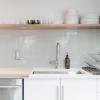 imageArt3d Peel and Stick Backsplash 10Pack Thickened Stick on Subway Tiles Faux Ceramic Tiles for Kitchen Bathroom White with Black GroutWhite