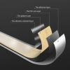 imageArt3d Peel and Stick Floor Tile Vinyl Wood Plank 36Pack 54 SqFt Dusty Grey Rigid Surface Hard Core Easy DIY SelfAdhesive FlooringAspen Yellow