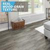 imageArt3d Peel and Stick Floor Tile Vinyl Wood Plank 36Pack 54 SqFt Dusty Grey Rigid Surface Hard Core Easy DIY SelfAdhesive FlooringDeep Grey