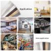 imageArt3d Peel and Stick Floor Tile Vinyl Wood Plank 36Pack 54 SqFt Dusty Grey Rigid Surface Hard Core Easy DIY SelfAdhesive FlooringLight Grey