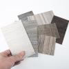 imageArt3d Peel and Stick Floor Tile Vinyl Wood Plank 36Pack 54 SqFt Dusty Grey Rigid Surface Hard Core Easy DIY SelfAdhesive FlooringSamples