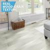 imageArt3d Peel and Stick Floor Tile Vinyl Wood Plank 36Pack 54 SqFt Dusty Grey Rigid Surface Hard Core Easy DIY SelfAdhesive FlooringWhiteash