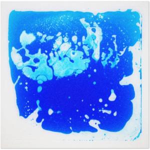 imageArt3d 1Pack Liquid Dance Floor Colorful Home Decor Tile 118quot x 118quot BlueRedBlue