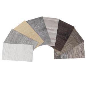 imageArt3d Peel and Stick Floor Tile Vinyl Wood Plank 36Pack 54 SqFt Dusty Grey Rigid Surface Hard Core Easy DIY SelfAdhesive FlooringSamples