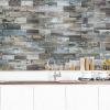 imageArt3d 10 Sheet Pack Of 10 Wall Panel Wood GrayGreen