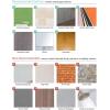 imageArt3d 10Piece Peel ampamp Stick KitchenBathroom Backsplash Tiles 12quot X 12quot Colorful Marble Tile DesignGray