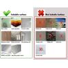 imageArt3d 10Piece Peel ampamp Stick KitchenBathroom Backsplash Tiles 12quot X 12quot Colorful Marble Tile DesignGreywhite