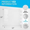 imageArt3d 10Piece Peel ampamp Stick KitchenBathroom Backsplash Tiles 12quot X 12quot Colorful Marble Tile DesignWhite Washed