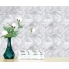 imageArt3d 10Sheet Peel and Stick Backsplash 12 in x 12 in Subway 3D Wall Panels Mono White with Gray GroutMarble
