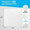 imageArt3d 10Sheet Peel and Stick Backsplash Tile for Kitchen Textured SelfAdhesive Subway Wall Tile for Kitchen Bathroom Laundry Room Enhanced Backing Adhesion ampamp Thicker Design  12quotx12quot White