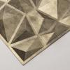 imageArt3d 197in x 197in Pack Of 12 Wall Panel Diamond BlueAntique Gold