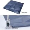 imageArt3d 197in x 197in Pack Of 12 Wall Panel Diamond BlueBlue