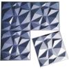 imageArt3d 197in x 197in Pack Of 12 Wall Panel Diamond BlueBlue